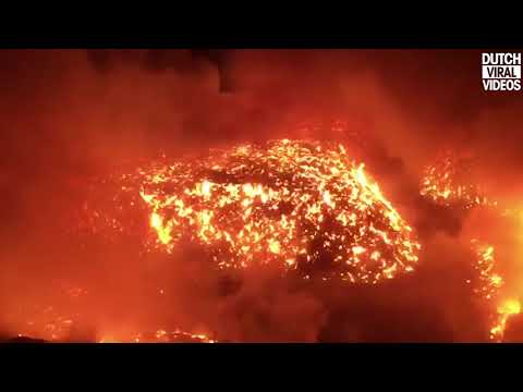 Big fire in Hengelo - The Netherlands