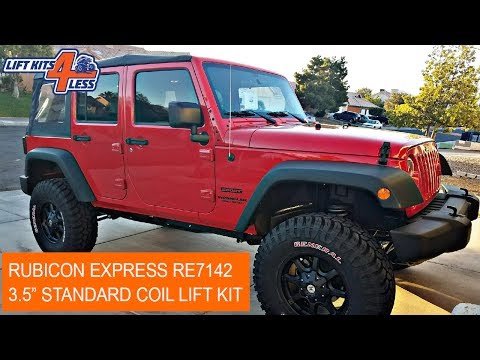 Rubicon Express RE7142 3.5" Lift Kit 2007-17 Jeep JK 2WD/4WD