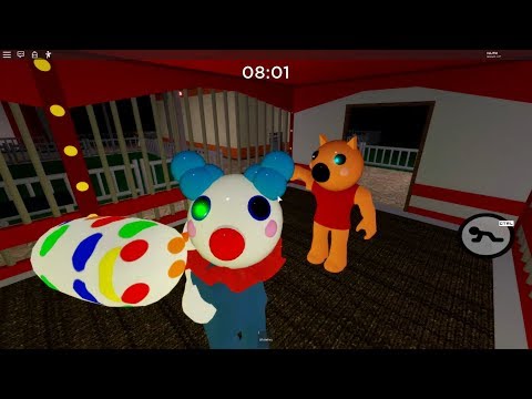 Roblox Piggy DOUBLE CLOWNY + FOXY JUMPSCARE - Roblox Piggy