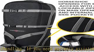 CaddyDaddy Defender Golf Travel Bag Cover with Eva Molded Heavily Padded Top - Durable, Wheeled Gol