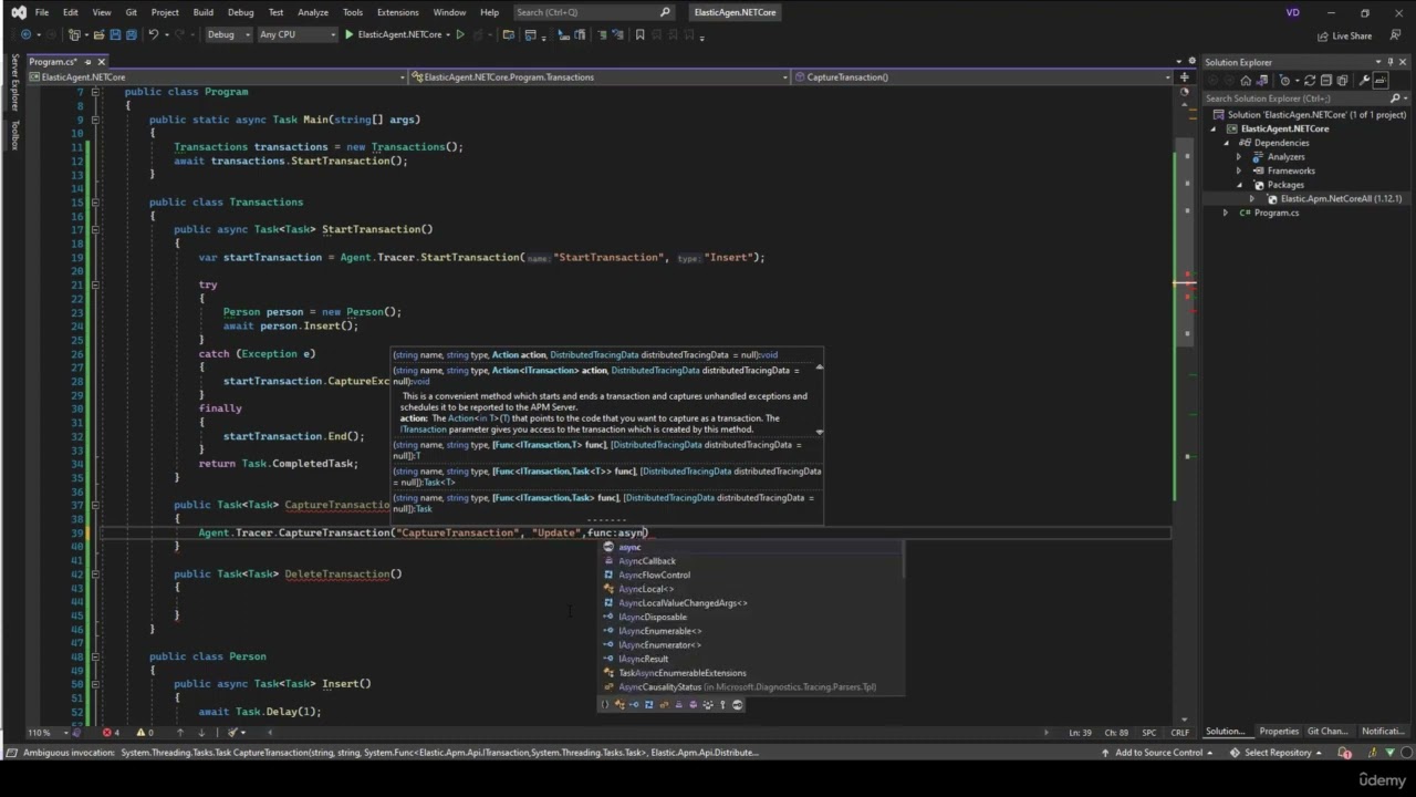 Part 2 Practical Implementation Of Elastic Agent In .NET c#