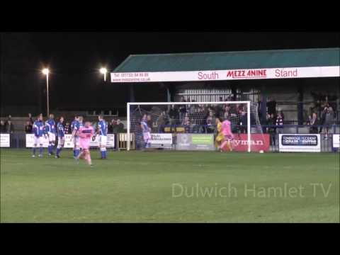 Kenny Beaney vs Tonbridge Angels, Alan Turvey Trophy Semi Final, 14/03/17