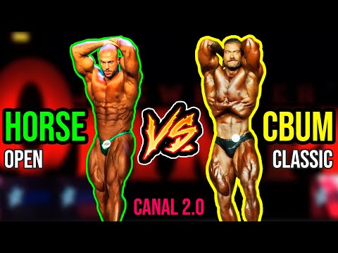 HORSE (open)  vs  CHRIS BUMSTEAD (classic) l Comparação em vídeo