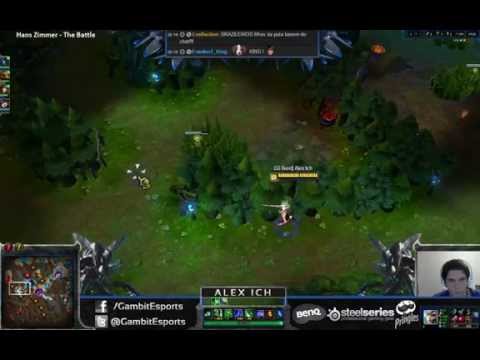 Gambit Alex Ich Riven vs Kha'Zix [Diamond 1 / Challenger Mid]