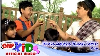 Download lagu Pepaya Mangga Pisang Jambu | Lagu Anak Buah-Buahan Sehat dan Bergizi | Vito mp3