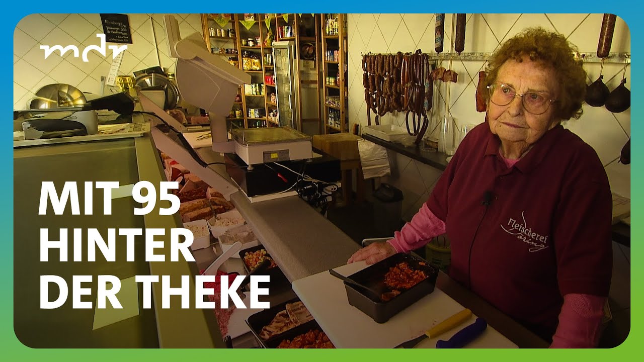 Wurst als Familiensache: "Oma Inge" schmeißt Fleischerei in Großbothen | MDR um 4 | MDR