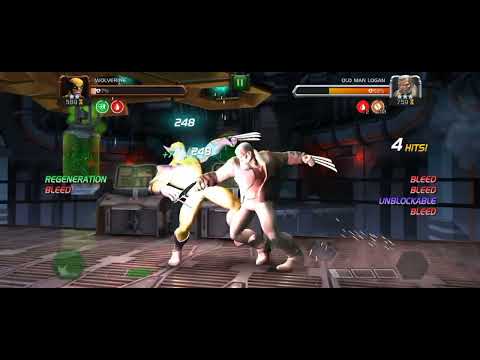 Wolverine VS Old Man Logan | Marvel Contest Of Champions