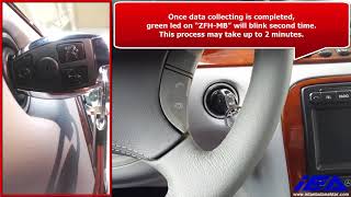 "MERCEDES-BENZ S 320L" 2003 YEAR KEY PROGRAMMING WITH ZFH-MB (EZS/EIS W220)