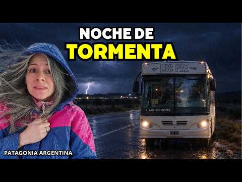 El VIENTO sacudía el MOTORHOME y no encontrábamos REFUGIO |28 de julio, Chubut