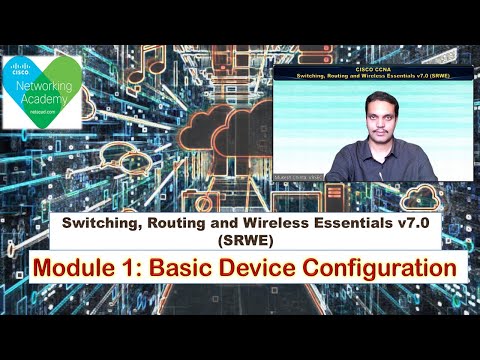 CCNA2 SRWE Module-1 Basic Device Configuration || Auto MDIX || Switch Configuration || SSH Access