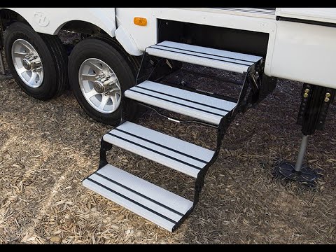 Installing New RV Steps Using Solid Step from Lippert Components