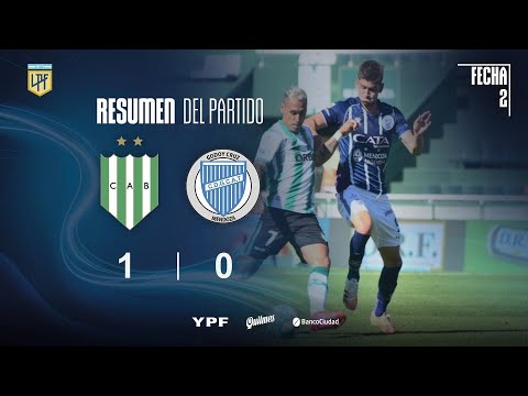 Copa Liga Profesional | Fecha 2 | resumen de Banfield - Godoy Cruz