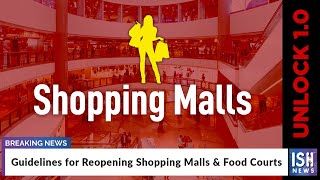 Guidelines for Reopening Shopping Malls & Food Courts