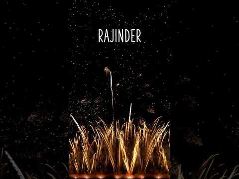♪♪ HAPPY BIRTHDAY RAJINDER   ♪♪