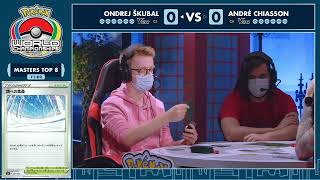 【TOP8】Ondrej Škubal Vs André Chiasson【ポケカWCS2022/ポケカ世界大会 】