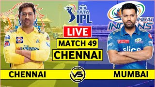 Chennai Super Kings vs Mumbai Indians Live Scores | CSK vs MI Live Scores & Commentary | 2nd Innings