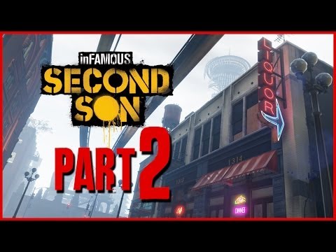 inFamous Second Son EVIL Walkthrough Part 2 - WELCOME TO SEATTLE