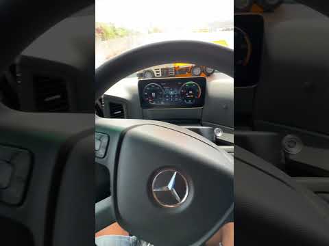 chave automática pra ligar o novo caminhão da mercedes-benz