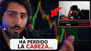 This Is What a Trader Suffering Revenge Trading Looks Like Live (Very Dangerous)