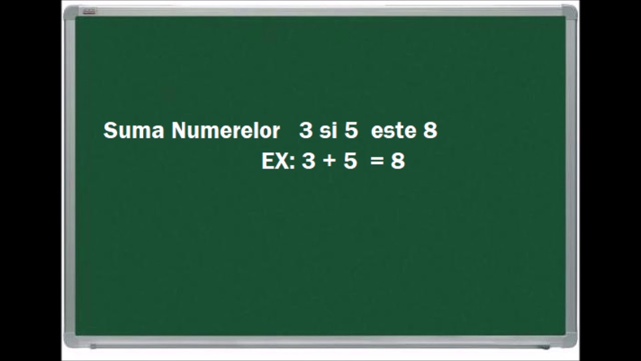 Suma numerelor , exemple | Exercitii Matematica