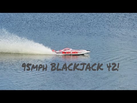 Blackjack 42 with twin motors custom ProBoat RC