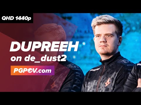 [CSGO POV] dupreeh (Astralis) vs FaZe / 22-5 / de_dust2 // Player Settings in desc.