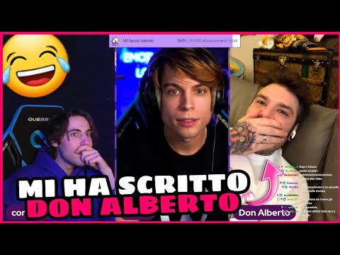 FEDEZ RICEVE UN MESSAGGIO DA DON ALBERTO, MA NON LA PRENDE BENISSIMO!! 😂