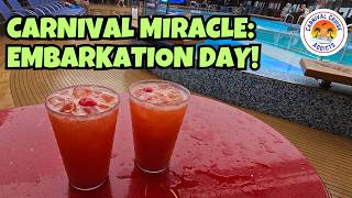 Embarkation Day on the Carnival Miracle