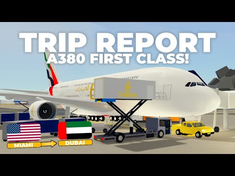 PTFS Full Flight! | Emirates A380-800 (FIRST) | Real Sounds! 🔊 | Miami - Dubai