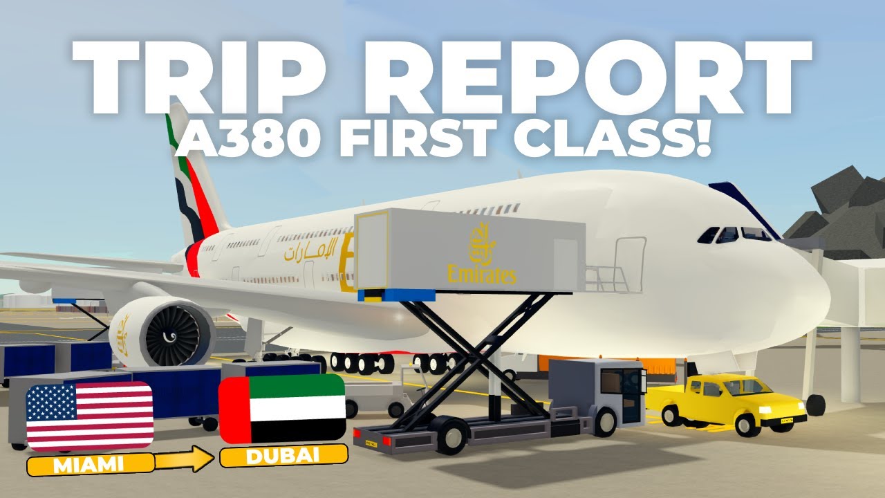 PTFS Full Flight! | Emirates A380-800 (FIRST) | Real Sounds! 🔊 | Miami - Dubai