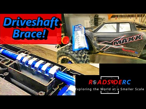 Traxxas X-Maxx Bent Driveshaft Solution? "The Brace" Install