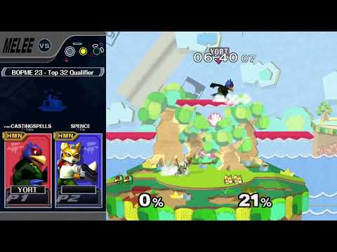 BOPME 23 - CASTINGSPELLS (Falco) vs Spence (Fox) - Top 32 Qualifier
