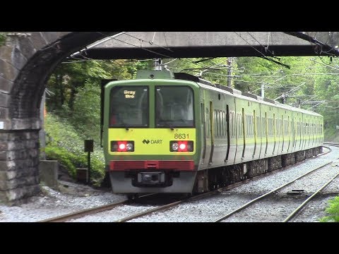Irish Rail 8520 Class Dart Train 8631 - Killester Station, Dublin