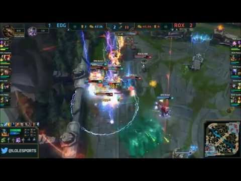 LOL championship 2016 ROX VS EDG GAME 4 | HIGHLIGHTS