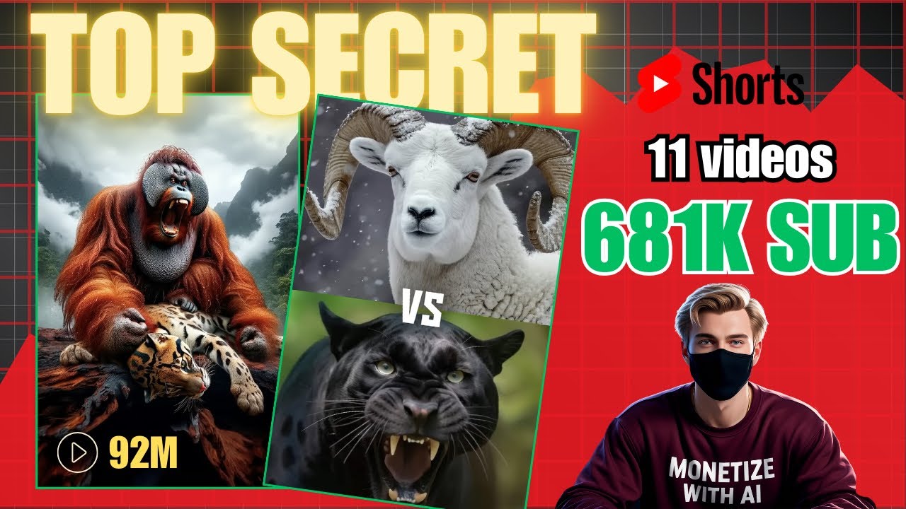 🔥ONLY 11 videos 681,000 Subscribers on Youtube Shorts-You Can Do It TOO (TOP Secret NICHE)