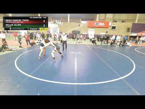 145 Lbs Cons. Round 2 - Noah Manuel Tapia, Moline Wrestling Club Vs Nolan Allen, Illinois C55c