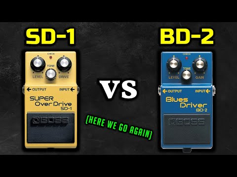 Boss SD-1 Super Overdrive vs. BD-2 Blues Driver - Boss Overdrive Pedal Shootout