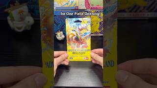 First One Piece Pack of the Channel!!! #onepiece #onepiecepackopening #onepiecetcg #onepieceanime