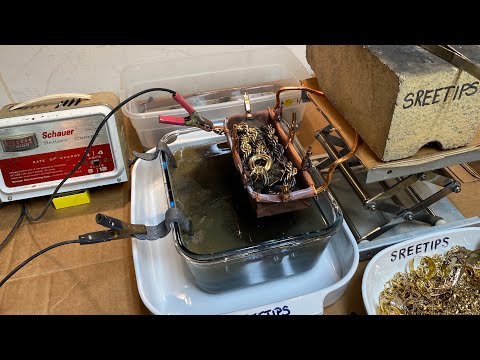 Pure Gold Reverse Plating Cell Part 1