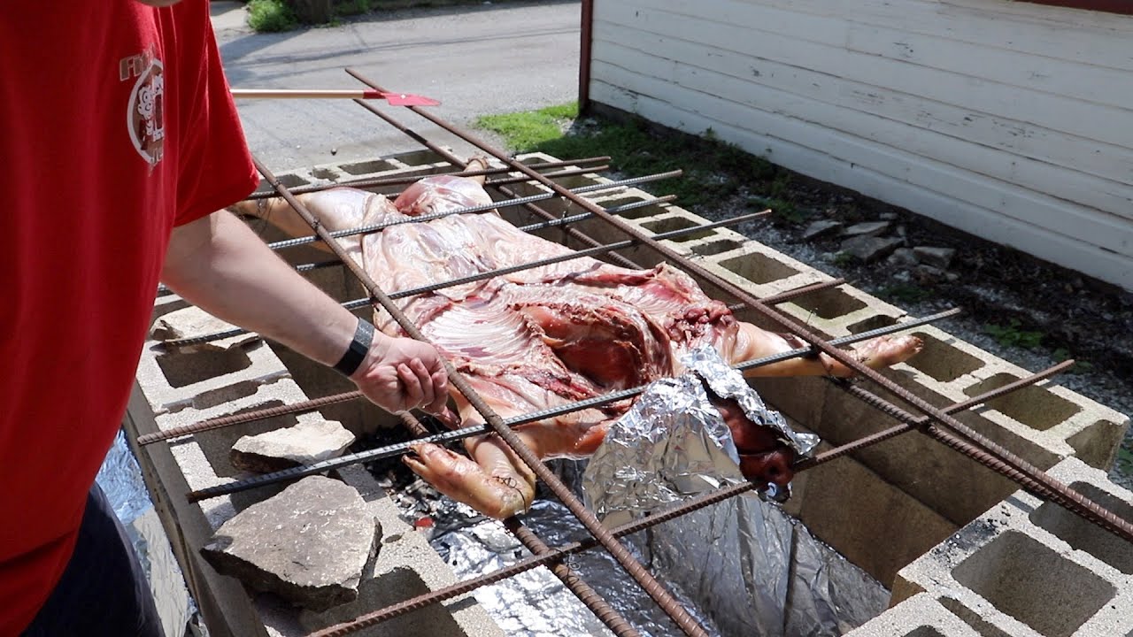 Build A Pig Roast Pit