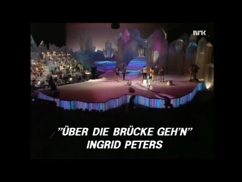 Ingrid Peters - Über die Brücke geh'n (Eurovision Song Contest 1986, GERMANY 🇩🇪)