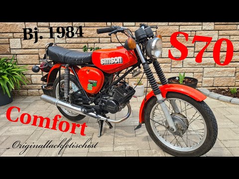 Original paint fetishist - Simson S70 Comfort built in 1984