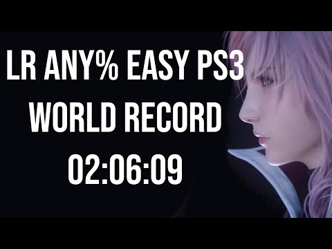 WORLD RECORD LIGHTNING RETURNS: FINAL FANTASY XIII ANY% EASY PS3 IN 2:06:09