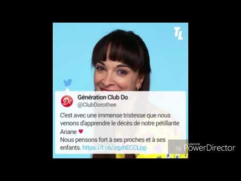 Ariane Carletti : Dorothée, Eléonore Sarrazin,Les hommages de ses proches