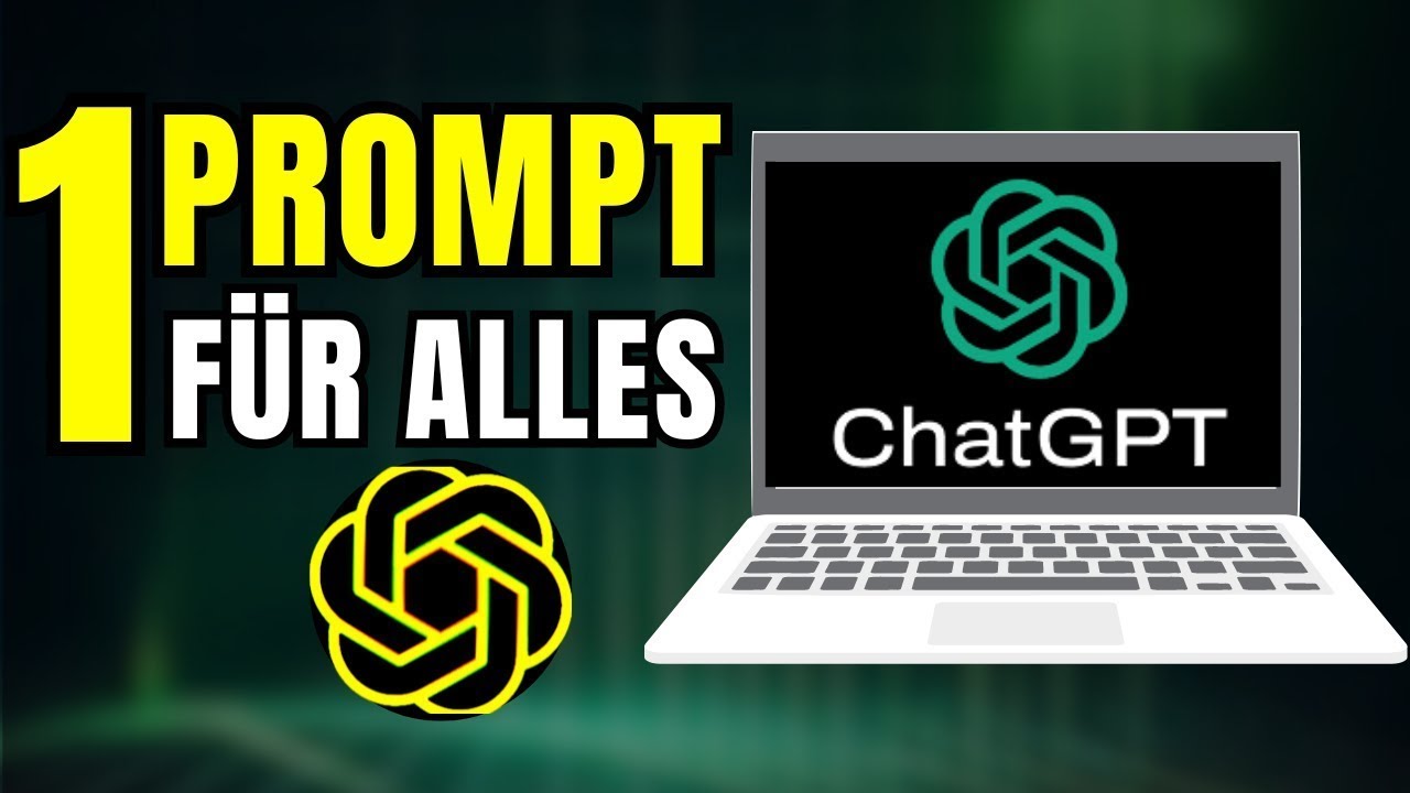 Der einzige Prompt, den du JEMALS BRAUCHEN WIRST.