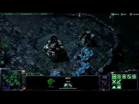 Starcraft 2 1080p HD Gameplay Video