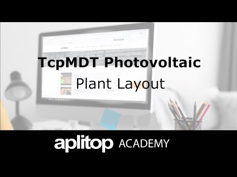 TcpMDT Photovoltaic | Plant Layout