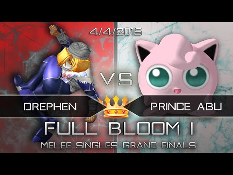 Full Bloom 1 - Melee Grand Finals - Drephen (Sheik) vs. Prince Abu (Jigglypuff)