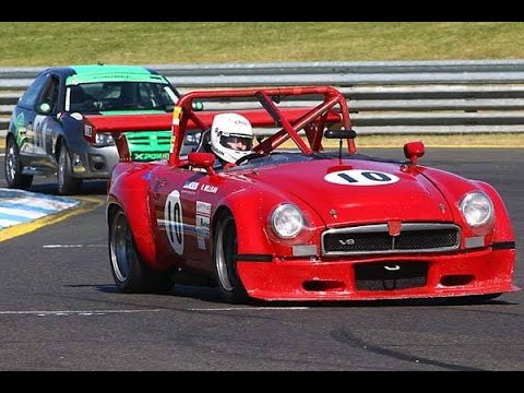 MG Racing Historic Sandown 2014 A Tribute to Sir Jack Brabham Race 3 Round 6 November 9th 2014