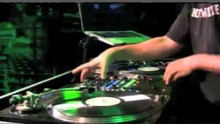 DJ Kid Cut Up @ Across The Fader 2 DJ Battle Semi Final Los Angeles LA 2012